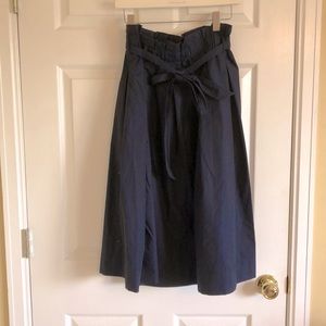 Navy blue skirt
